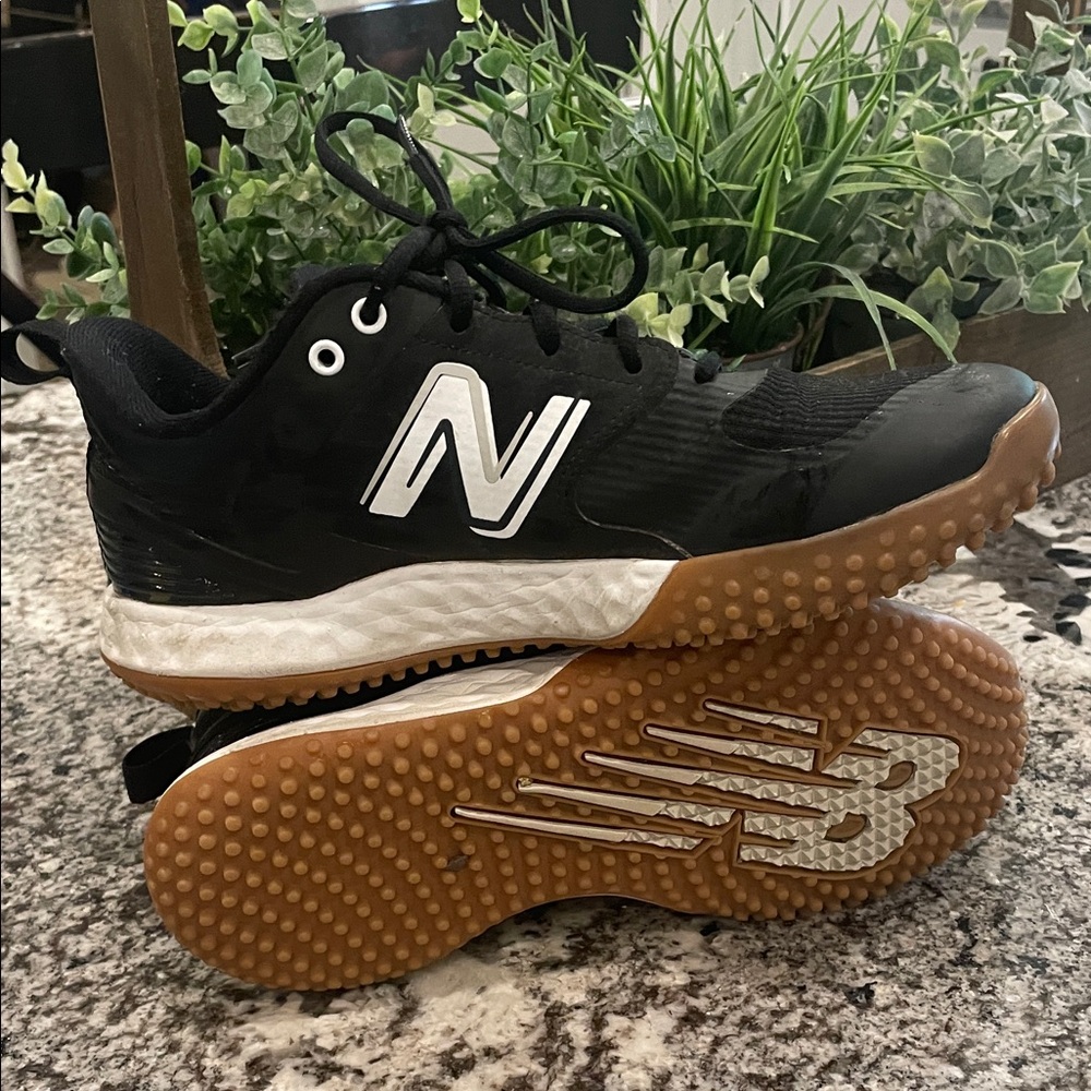 New Balance Black Turf Shoes